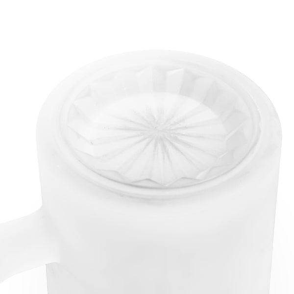 Batt 5 - Frosted Glass Mug