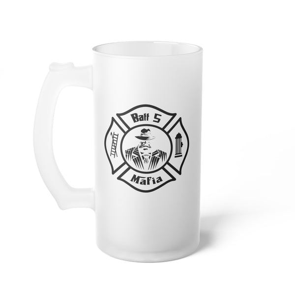 Batt 5 - Frosted Glass Mug