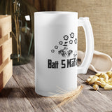 Batt 5 - Frosted Glass Mug